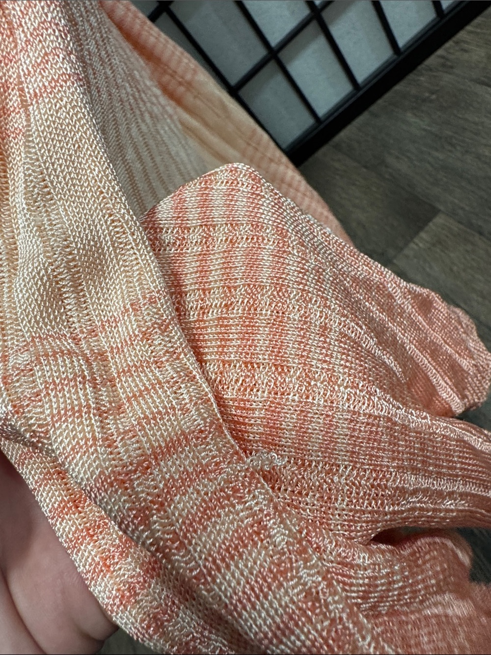 Maje Tie-Dye Knit Maxi Dress – Orange Ombre | Size 0 - Picture 12 of 17